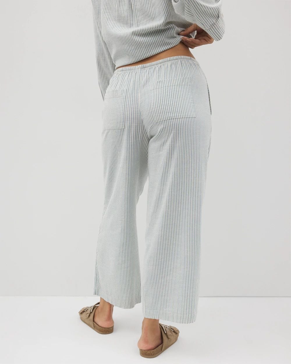 Beach Cotton Crop Pant Soma